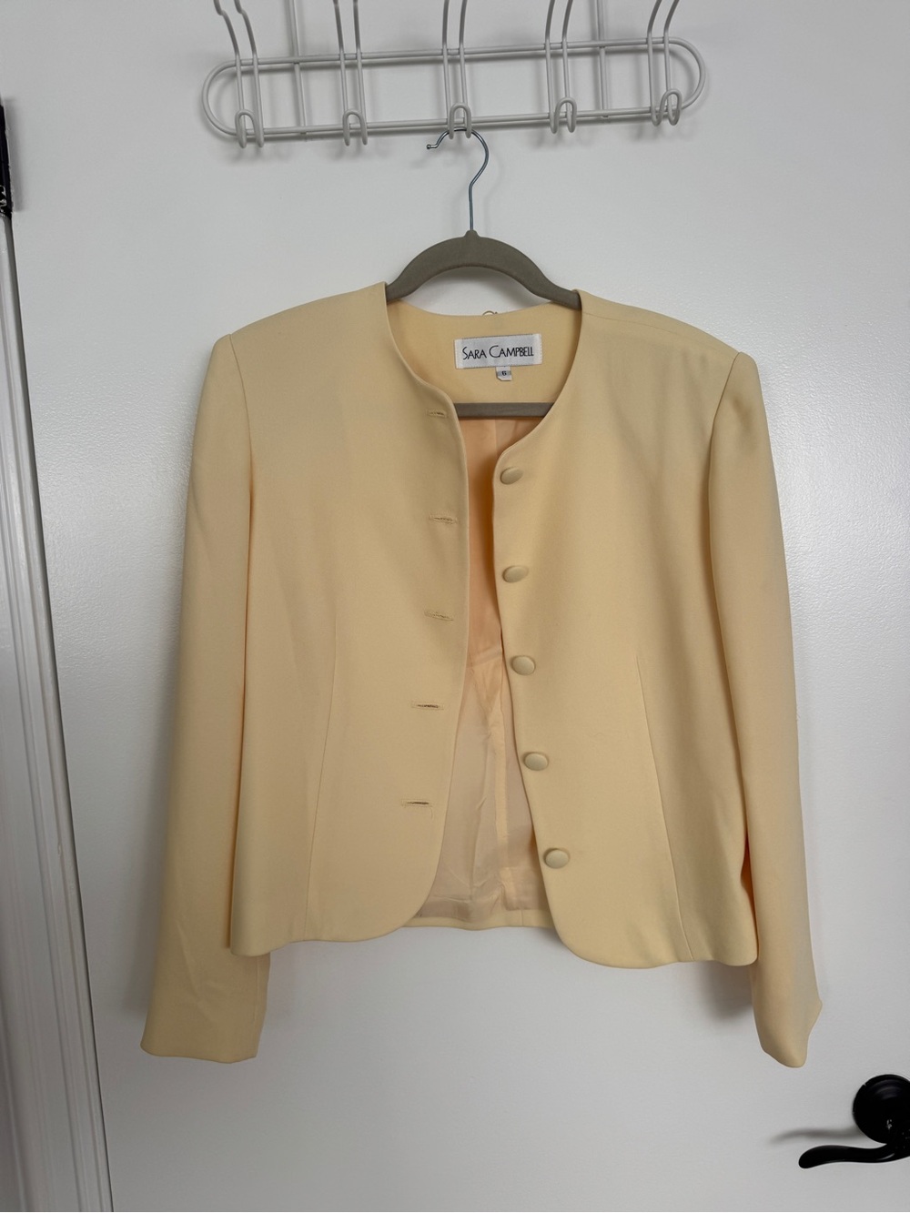 Vintage Butter Yellow Blazer